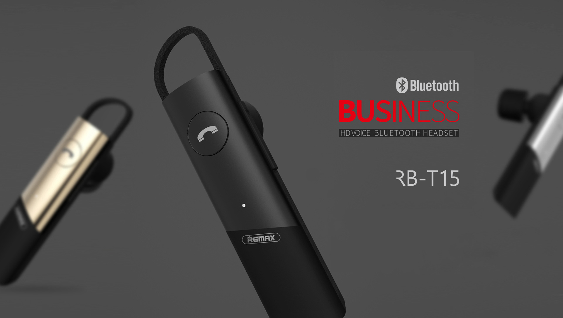 automaat Kwijtschelding ijzer REMAX RB-T15 Bluetooth Earphone