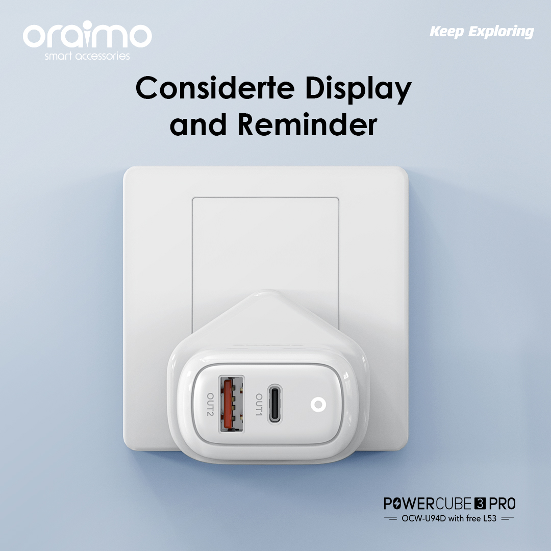 Oraimo Phone Chargers & Power Adapters Xpark Kenya